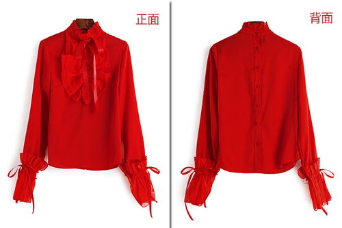 艾森絲服飾 施悅名2018新款宮廷風襯衫，演繹現代女性的浪漫與優雅